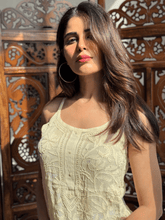 Lemon Cheesecake Summer Sorbet Chikankari Short Kurta